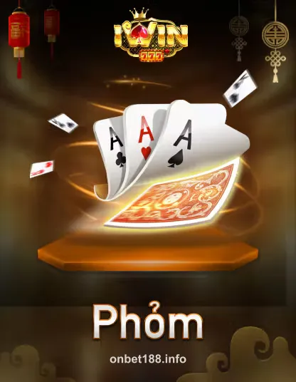 Hình ảnh trò chơi Iwin Phom tại onbet188